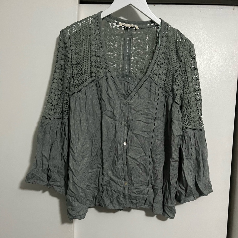 Love stich boho top